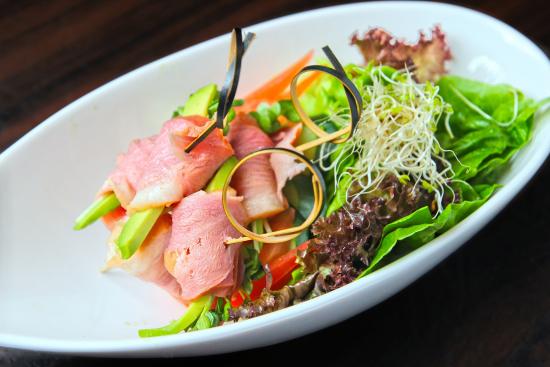 salad lườn vịt xông khói